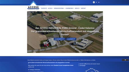 Website Access Industrial Park